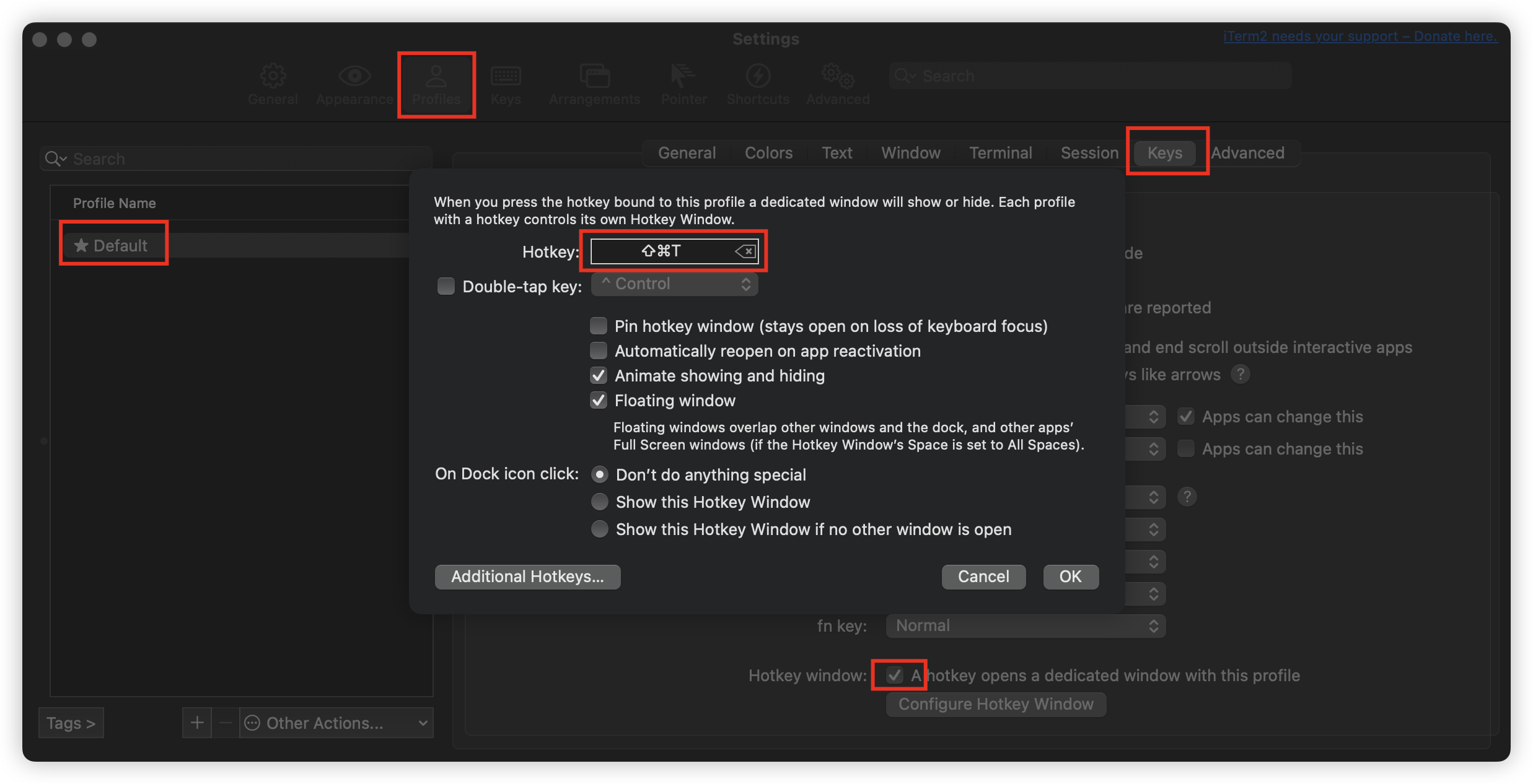 hotKey
